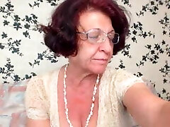 Granny with sweet bra-stuffers 2