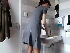 What Women Do In The Bathroom Compilation Trio