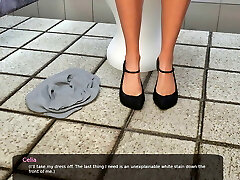 MILFY CITY - Sex scene #20 Fucking in the wc - 3d game