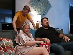 Sultry fucking ends with cum in mouth for blonde Charlotte Rayn