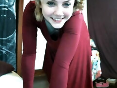 Cute nympho teen web cam striptease