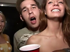 Wild Interracial College Party with Cock-Craving Sluts