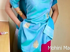 Indian Desi Maid Was In The Kitchen And Fucked Rock-hard By Owner Hindi Audio