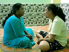 Indian hot girl shared teen boyfriend with bhabhi!! Hindi XXX super hot sex