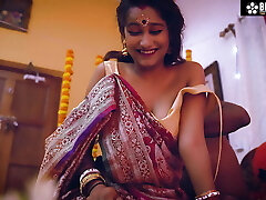 Cheating Newly Married wife with Her Boy Friend Hardcore Plow in front of Her Husband ( Hindi Audio )