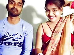 Latest Desi couples hindi chudai mms movie small tits bhabhi