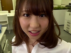 黒パンスト女子社員の熱烈足コキ・顔騎 スカートを短くして、僕を誘惑