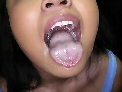 GloryholeSecrets - Hot Petite Asian Sneaks Out And Sucks Tons Of Sausage