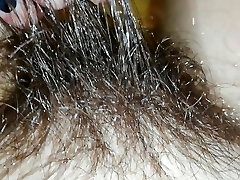 Super unshaved bush hairy pussy fetish video underwater close up