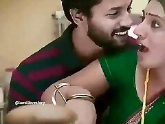 Tamil Milf and young boy hot bhabi