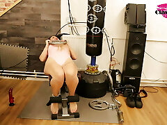 Mini Classy Filth Workout with Dildo, Buttplug and Spraying.