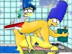 Marge Simpson hentai parody