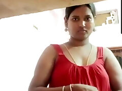 Madurai, Tamil sexy aunty in chimmies with hard puffies