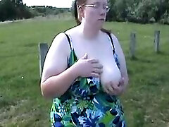 Mature couple country sex play