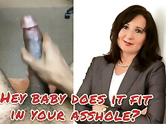 Bbc jerking off to white mature mom
