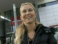 CZECH STREETS - Golden-Haired mature I'd like to tear up Picked up on Street