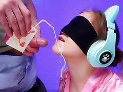 Fresh EMOTIONAL TASTE GAME 2023 with DECEIVED gf.She will understand the deception and take off her underpants.XSan