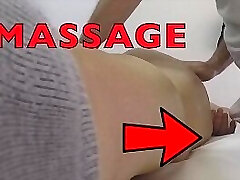Massage Hidden Camera Records Enormous Wife Groping Masseur'_s Dick