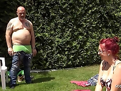 German Curvy Wife Screw at Beach with Egon Kowalski while her husband is next to her