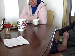 CHOUHA!!! FADIHA!!! I flash my dick to my friends moroccan grannie!!!