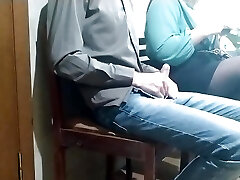 Mature stranger helped me spunk in a public place