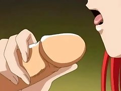 Manga Porn Twins Gargles Shitty Male Character's Cock