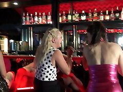 Disco face slapping! 
