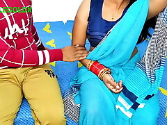 Komal bahut hi khubsurat hai sadi aur blouse highly splendid komal bhabhi 