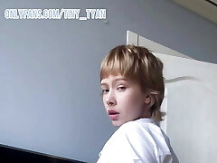 Bony Girl Showing You all Shapes of Her Body