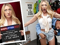 Whitney Is An Entitled Chick Who Thinks She Can Get Away With Using A Fake Credit Card To Buy Stuff