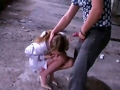 This slut will do anything for some extra cash and she blows like a champion