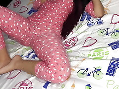 The Pussy of my 18-year-old Maid in Pajamas is Sugary-sweet