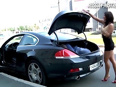 Megan can always get a dose of pussy munching from her spineless gimp