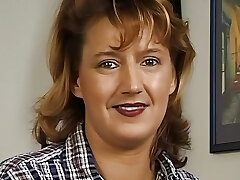 grandpa humiliates grandmother and slaps her butt