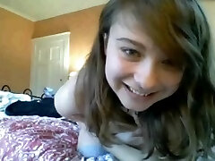 Two teenager whores posing on webcam