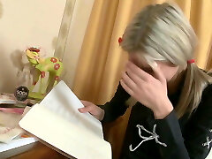Hot Petite Schoolgirl Anal Creampied by the Big Dick Dude