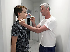 FamilyDic -Rigorous Stepdad Disciplines His Boy With Hard Dick