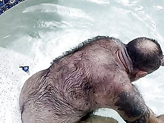 Morning is for a Bare Swim and Stroking