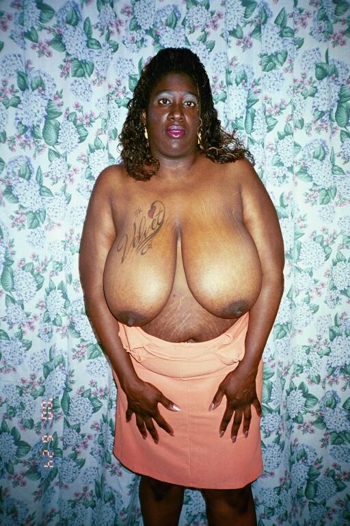 Mature Black Boobs