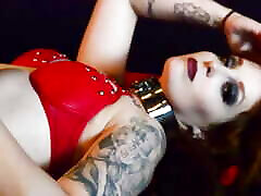 Enjoy the footjob common girl of The Redhead Succubus