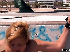 Busty Blonde Fucked In Public With Yillie Fresh