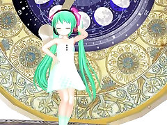Chibi Miku masal sex 7