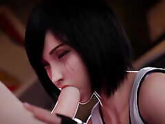 Tifa&039;s Eyes Water as a Big Cock Hits the Back of Her Throat