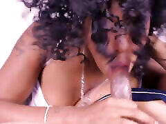 Angel Love knows selfey desi to suck a Dick