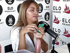 ALLYSON ORTEGA TEST THE SEX TOYS