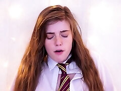 LongHairLuna - Hermione Gets Fucked By Ginny