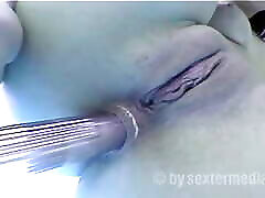 Jenny&039;s masturbation in the sun studio