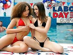 Labor Day BBQ Party Turns Into A Step-Daughter Foursome Orgy Blast - DaughterSwap