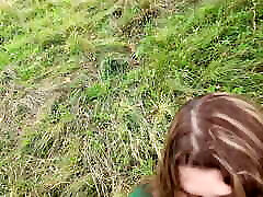 Cum on Ass - Sex by the River with Best Friend BBW Cutie! Amateur Couple