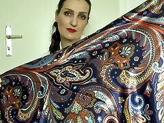 Satin Scarves for a Casual Outfit with Blue Jeans
